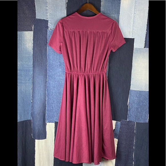 Lori Vintage 70’s Dress w/ Ruffle Detail - Picture 5 of 7